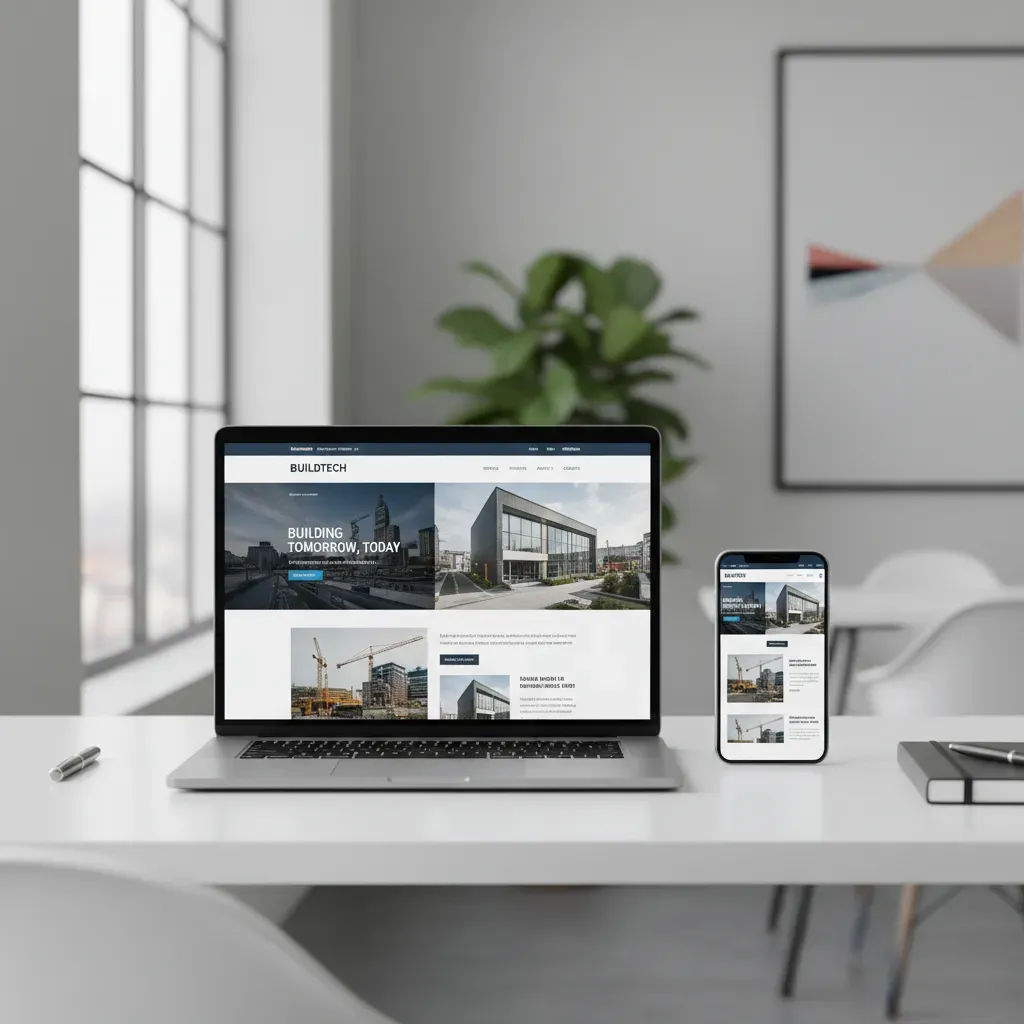 Conception d'un site web professionnel optimisé pour le référencement sur écran