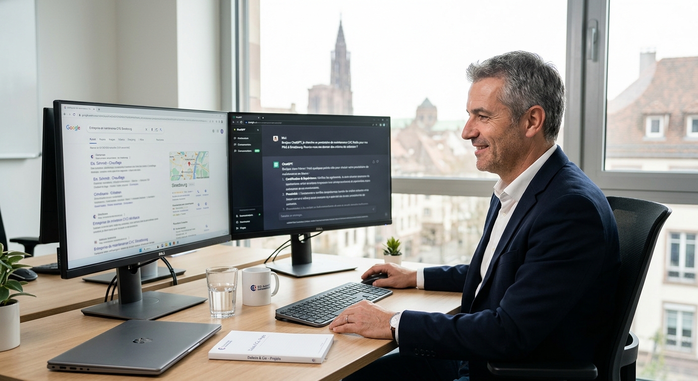 ChatGPT va-t-il remplacer Google pour trouver un artisan local ?